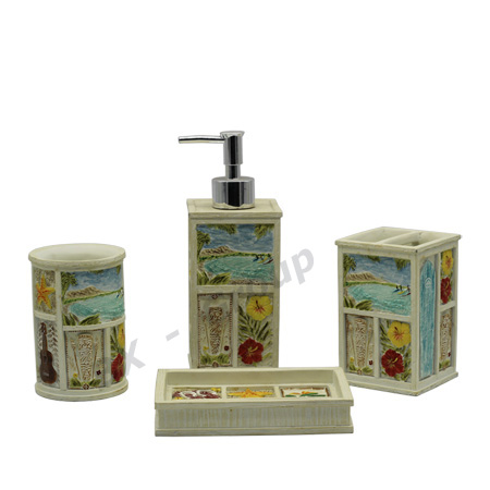 Polyresin Bathroom Set